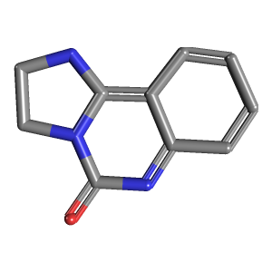二氢咪唑并-酮(C10H9N3O),CAS 38767-52-1,「Fluorochem」D339064-1g C10H9N3O_3D图