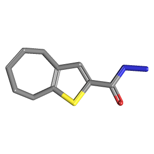 四氢_酰肼(C10H14N2OS),CAS 588696-80-4,「Fluorochem」T3470425-10g C10H14N2OS_3D图