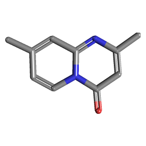 嘧啶_酮(C10H10N2O),CAS 30247-64-4,「Fluorochem」D4021578-250mg C10H10N2O_3D图