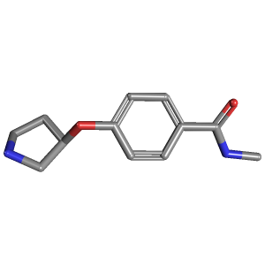 甲基-苯甲酰胺(C12H16N2O2),CAS 1221274-35-6,「Fluorochem」S42553250-250mg C12H16N2O2_3D图