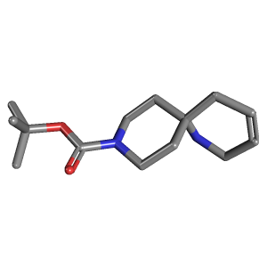 十一碳-羧酸叔丁酯(C14H24N2O2),CAS 1031927-13-5,「Fluorochem」T44118857-1g C14H24N2O2_3D图