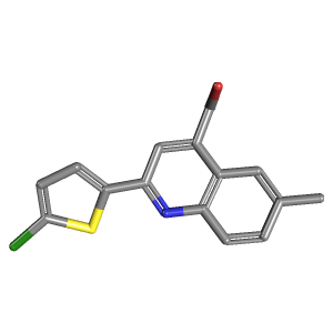 氯噻吩_羧酸(C15H10ClNO2S),CAS 492442-28-1,「Fluorochem」C4439738-1g C15H10ClNO2S_3D图