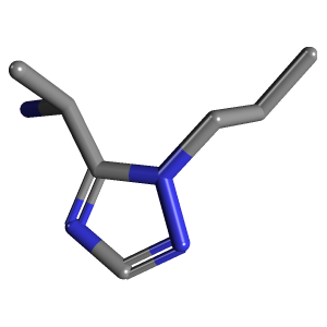丙基_乙胺(C7H14N4),CAS 1060817-05-1,「Fluorochem」P45490080-10g C7H14N4_3D图