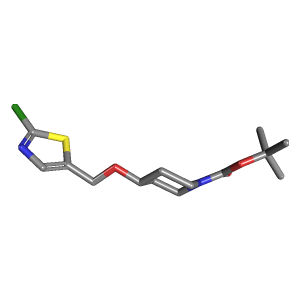 哌啶-羧酸叔丁酯(C14H21ClN2O3S),CAS 939986-56-8,「Fluorochem」C45787154-500mg C14H21ClN2O3S_3D图