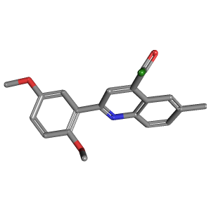 C19H16ClNO3_3D图