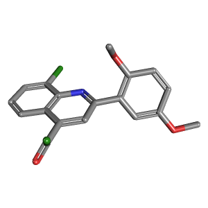C18H13Cl2NO3_3D图