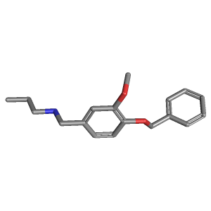 甲基_胺(C18H23NO2),CAS 861442-63-9,「Fluorochem」B4716581-10g C18H23NO2_3D图