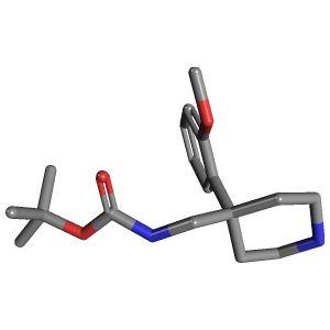 甲氧基苯基-哌啶(C18H28N2O3),CAS 1158750-87-8,「Fluorochem」B49760819-1g C18H28N2O3_3D图