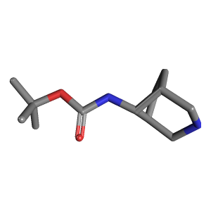 氮杂二环-辛烷(C12H22N2O2),CAS 198210-17-2,「源叶」B53338922-250mg C12H22N2O2_3D图