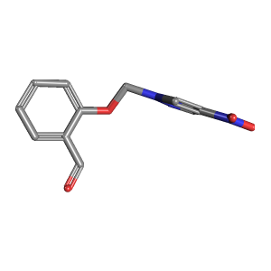 甲氧基_苯甲醛(C11H9N3O4),CAS 1338495-20-7,「Fluorochem」N53371447-5g C11H9N3O4_3D图