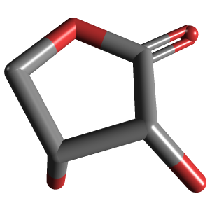 (3S_4S)-3,4-二羟基二氢呋喃-2(3H)-酮制备(C4H6O4),CAS 23732-40-3报价,「源叶」S55255159-1g C4H6O4_3D图