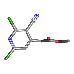 二氯-乙酸甲酯(C9H6Cl2N2O2),CAS 39621-02-8,「Fluorochem」M59311770-250mg C9H6Cl2N2O2_3D图