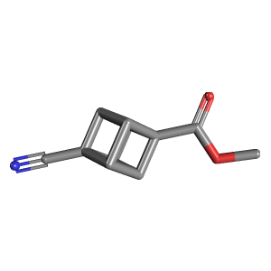 (1s_2R_3r_8S)-4-氰基古巴-1-羧酸甲酯制备,CAS 24539-26-2报价,「Fluorochem」M59462029-100mg C11H9NO2_3D图
