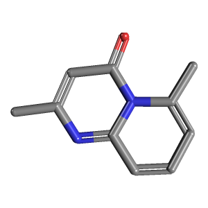 二甲基_酮(C10H10N2O),CAS 16867-28-0,「Fluorochem」D599968-5g C10H10N2O_3D图
