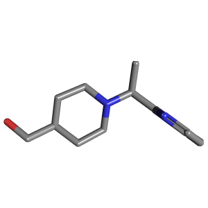 吡啶_甲醇(C13H20N2O),CAS 1289388-62-0,「Fluorochem」P60137114-500mg C13H20N2O_3D图