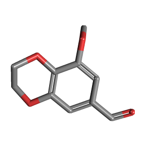 甲氧基_甲醛(C10H10O4),CAS 75889-54-2,「Fluorochem」M606578-1g C10H10O4_3D图