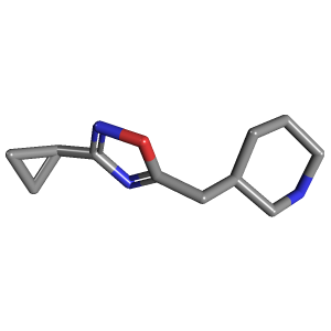 乙基_恶二唑(C11H17N3O),CAS 1247982-73-5,「Fluorochem」C62689954-250mg C11H17N3O_3D图
