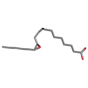 (9Z)-(12S_13R)-12,13-环氧十八烯酸制备(C18H32O3),CAS 17966-13-1报价,「源叶」Z6449780-1mg C18H32O3_3D图