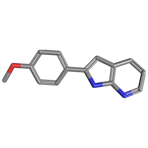 吡咯并_吡啶(C14H12N2O),CAS 139962-68-8,「Fluorochem」M6538811-1g C14H12N2O_3D图