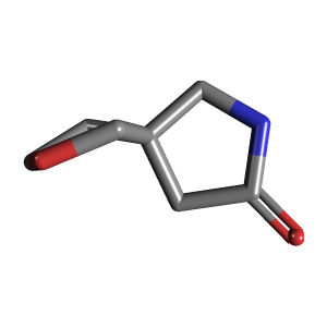C7H11NO2_3D图