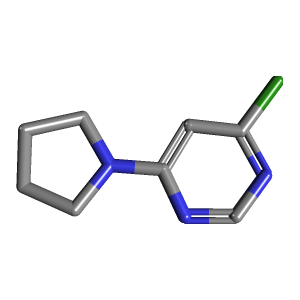 氯嘧啶_醇(C8H10ClN3O),CAS 1314354-92-1,「Fluorochem」S66519830-500mg C8H10ClN3O_3D图