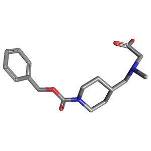 甲基-羧酸苄基酯(C17H24N2O4),CAS 1353975-42-4,「Fluorochem」C66563957-500mg C17H24N2O4_3D图