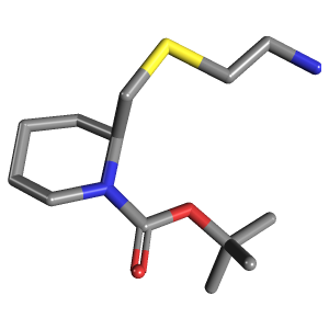 乙基磺酰基甲基-羧酸叔丁酯(C13H26N2O2S),CAS 1353973-93-9,「Fluorochem」A66564543-500mg C13H26N2O2S_3D图