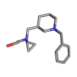 环丙基氨基-乙醇(C18H28N2O),CAS 1353974-05-6,「Fluorochem」B66565073-500mg C18H28N2O_3D图