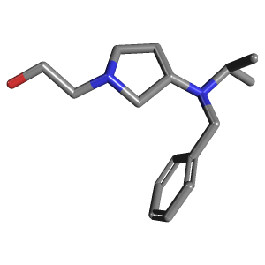 吡咯烷_乙醇(C16H26N2O),CAS 1353975-13-9,「Fluorochem」B66566960-500mg C16H26N2O_3D图