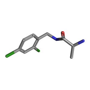 氨基_丙酰胺(C10H12Cl2N2O),CAS 1353995-21-7,「Fluorochem」S66568202-500mg C10H12Cl2N2O_3D图