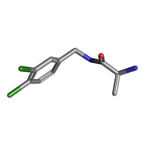 氨基_丙酰胺(C10H12Cl2N2O),CAS 1354008-35-7,「Fluorochem」S66568207-500mg C10H12Cl2N2O_3D图