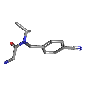 氰基_乙酰胺(C13H17N3O),CAS 1353963-04-8,「Fluorochem」A66568298-500mg C13H17N3O_3D图