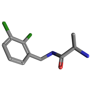 氨基_丙酰胺(C10H12Cl2N2O),CAS 1354000-57-9,「Fluorochem」S66568427-500mg C10H12Cl2N2O_3D图