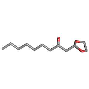 壬烷_酮(C12H22O3),CAS 1263366-07-9,「Fluorochem」D66570641-5g C12H22O3_3D图
