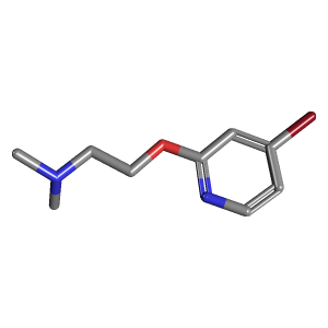 2-((4-溴吡啶-2-基)氧)-N_N-二甲基乙胺制备(C9H13BrN2O),CAS 1142944-58-8报价,「源叶」B66850316-1g C9H13BrN2O_3D图