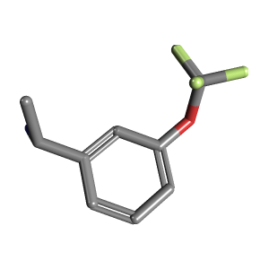 苯基_胺(C9H10F3NO),CAS 1228542-85-5,「Fluorochem」S67136088-1g C9H10F3NO_3D图