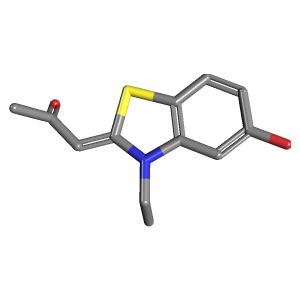 INDY(Dyrk1A 和 Dyrk1B 抑制剂)制备,CAS 1169755-45-6报价,「Sigma-Aldrich」C69538603-25mg C12H13NO2S_3D图