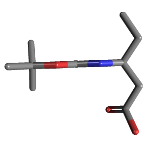 C10H19NO4_3D图