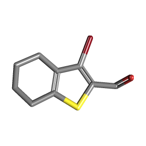 四氢_甲醛(C9H9BrOS),CAS 1785762-95-9,「Fluorochem」B71670747-1g C9H9BrOS_3D图