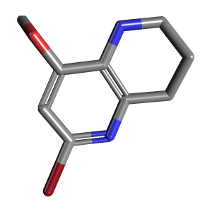 甲氧基_萘啶(C9H11BrN2O),CAS 1447965-79-8,「Fluorochem」B71777753-2.5g C9H11BrN2O_3D图