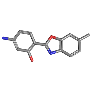 氨基_苯酚(C14H12N2O2),CAS 313645-14-6,「Fluorochem」A762782-250mg C14H12N2O2_3D图