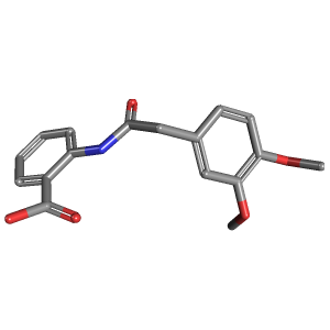 乙酰基_苯甲酸(C17H17NO5),CAS 330635-41-1,「Fluorochem」D775572-500mg C17H17NO5_3D图