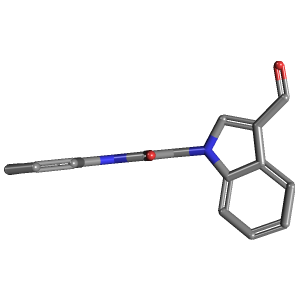 甲酰-苯基乙酰胺(C17H14N2O2),CAS 333745-18-9,「Fluorochem」F801532-1g C17H14N2O2_3D图