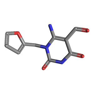 C10H9N3O4_3D图