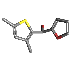 二甲基噻吩-甲醇(C11H12O2S),CAS 356552-52-8,「Fluorochem」D81158718-25g C11H12O2S_3D图