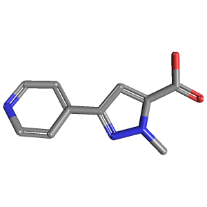 甲基_羧酸(C10H9N3O2),CAS 911468-31-0,「Fluorochem」M82376254-1g C10H9N3O2_3D图
