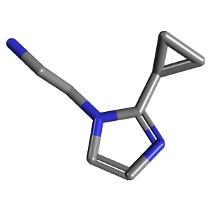 乙烷_胺(C8H13N3),CAS 1369171-74-3,「Fluorochem」C82558862-500mg C8H13N3_3D图
