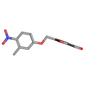 呋喃_甲醛(C13H11NO5),CAS 438220-91-8,「Fluorochem」M843215-1g C13H11NO5_3D图