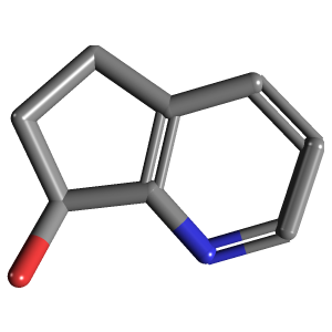 环戊_吡啶(C8H9NO),CAS 912277-45-3,「Fluorochem」R86306473-250mg C8H9NO_3D图