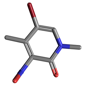 硝基吡啶-酮(C7H7BrN2O3),CAS 1446237-40-6,「麦克林」B89656301-250mg C7H7BrN2O3_3D图